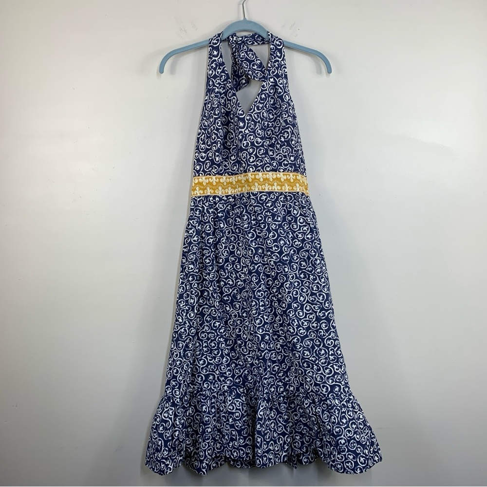 HearSay Vintage Halter midi dress-Small